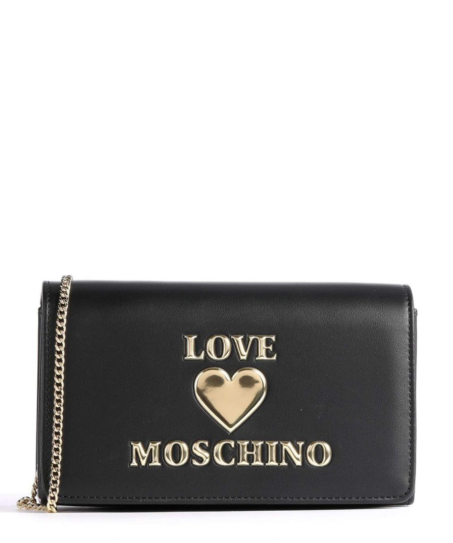 Love Moschino evening bag padded heart col. nero Tersicore Crotone