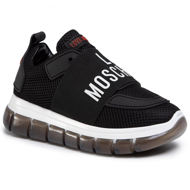 Love Moschino sneakers nera con stampa Tersicore Crotone