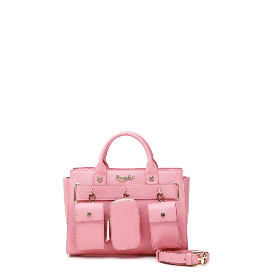Bagghy Shopping con borsellini Pink